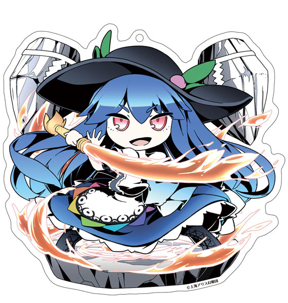 東方Project クリエイターズキーホルダー 19 比那名居天子 by 阿桜