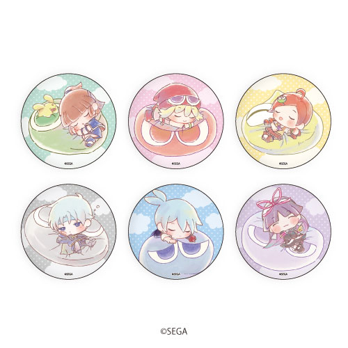 缶バッジ「ぷよぷよ」05/すやきゃら 6個入りBOX[A3]《在庫切れ》