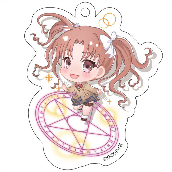 とある魔術の禁書目録III ぽぷきゃら ダイカットアクキー 白井黒子[GRANUP]《在庫切れ》