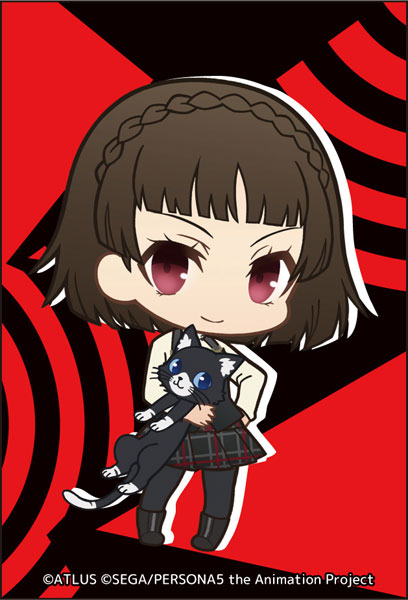 PERSONA5 the Animation スクエアマグネット ぷにキャラ 新島真[コンテンツシード]《在庫切れ》