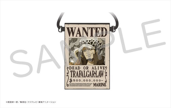 One Piece 手配書セキュリティーポーチ ロー オミ 在庫切れ