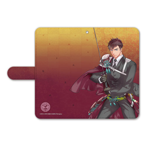 刀剣乱舞　へし切長谷部　手帳型モバイルフォンケース　フリーサイズ　手帳型ケース 刀剣乱舞 へし切長谷部 手帳型モバイルフォンケース フリーサイズ 手帳