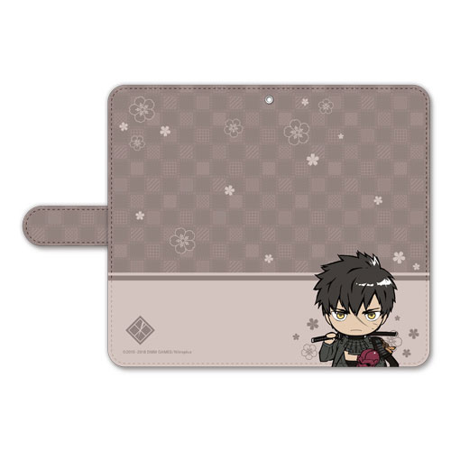 刀剣乱舞-ONLINE- ぽてだん！ 手帳型モバイルフォンケース(フリーサイズ)21：同田貫正国[プロケット]《在庫切れ》