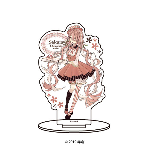 3点セット◈　キャンバスアート　チョコケーキ6姉妹のイースターパーティ　赤倉 キャンバスアート『チョコケーキ6姉妹のイースターパーティ1』 | pixiv