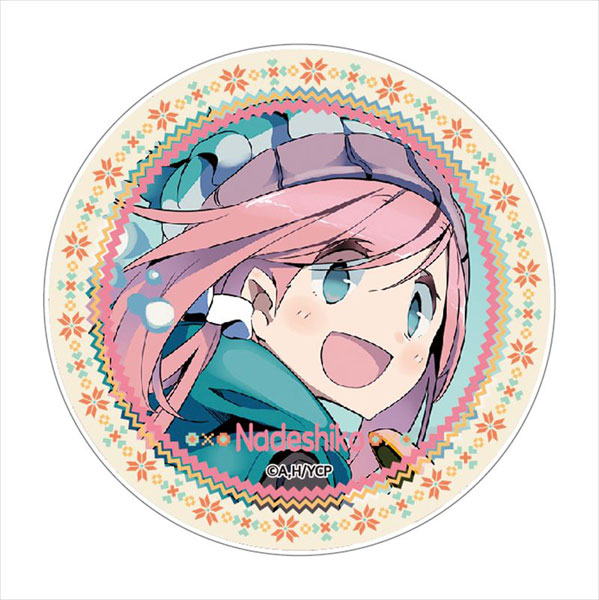 ゆるキャン△ ポリカバッジ 各務原なでしこ 原作絵[GRANUP]《在庫切れ》