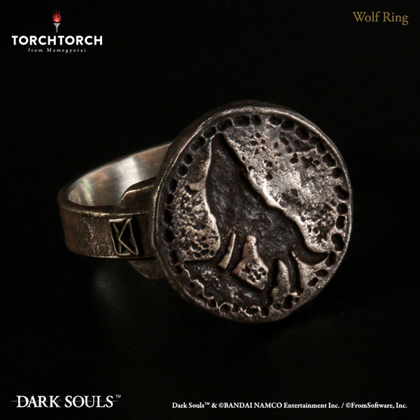 ダークソウル Torch Torch リングコレクション 狼の指輪 メンズモデル 17号 Torch Torch 在庫切れ