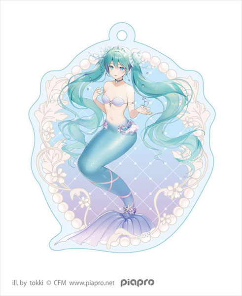 初音ミク アクリルキーチェーン(人魚姫) 01 夢みる人魚[アトリエ・マギ