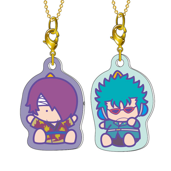 銀魂×Sanrio characters ニコイチアクリルキーチェーン 高杉晋助＆河上