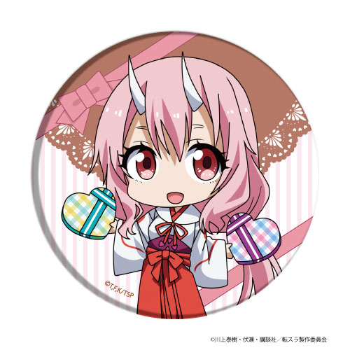 缶バッジ「転生したらスライムだった件」06/シュナ バレンタインVer