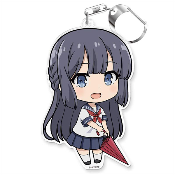 青春ブタ野郎はバニーガール先輩の夢を見ない ぷにこれ！キーホルダー 牧之原翔子 中学ver.[アズメーカー]