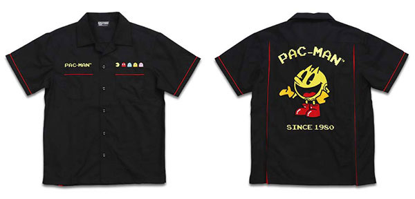 PAC-MAN ゲーセン刺繍シャツ(S)[リペアー]《在庫切れ》