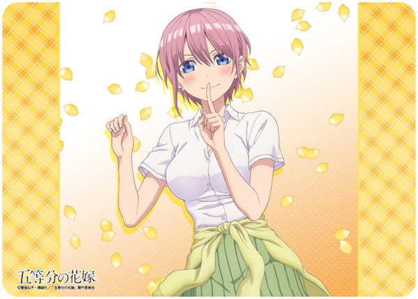 キャラクター万能ラバーマット 五等分の花嫁「中野一花」[ブロッコリー