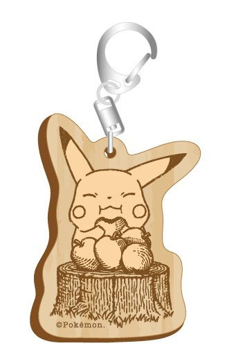 ポケットモンスター セピアグラフィティ 木製キーホルダー ランチタイム[アヴェンジャーズ]《在庫切れ》
