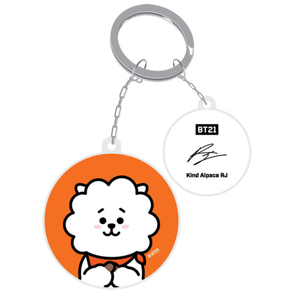 BT21 アクリルキーホルダー(Acrylickeyholder)/RJ[タイヨー]《在庫切れ》