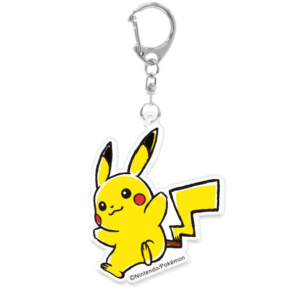 ポケットモンスター アクリルキーホルダー ピカチュウ ジャンプ