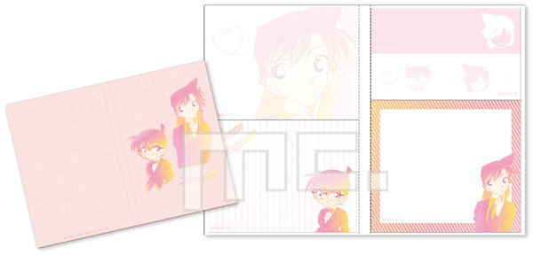 名探偵コナン ブック型ふせん Lumier コナン＆蘭[マリモクラフト]《在庫切れ》