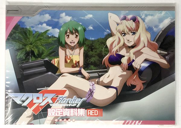 マクロスF DVD＋CONTINUE＋設定資料集、CD×2 マクロスF 設定資料集 RED (書籍)