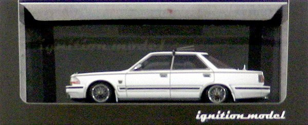 1/43 日産 セドリック (Y30) 4Door Hardtop Brougham VIP White ※Wire