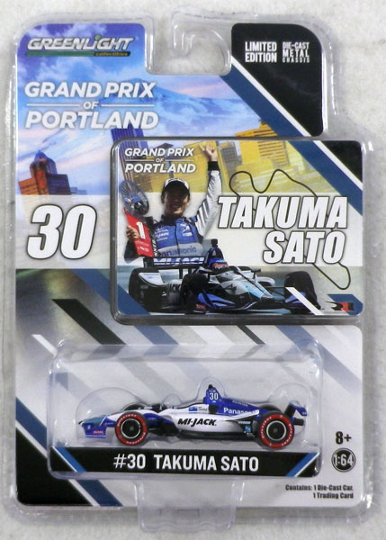 1/64 #30 佐藤琢磨 ポートランドGP優勝パッケージ[グリーン