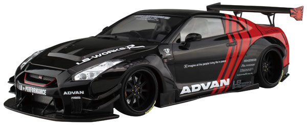 1/24 リバティーウォーク No.13 LB☆ワークス R35 GT-R type 2 Ver.2 