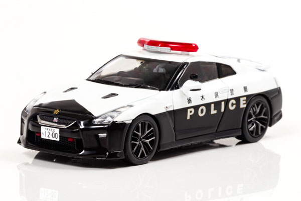 送料無料 内祝い 1/43 栃木県警察高速道路交通警察隊車両 2018 (R35) GT-R 日産 ミニカー