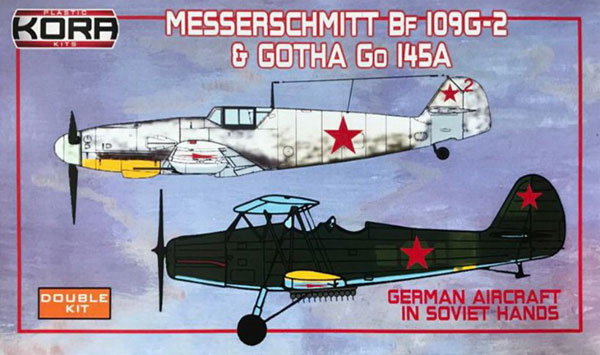 1/72 Bf109G-2 ＆ ゴータ Go145A 「ソ連軍鹵獲機