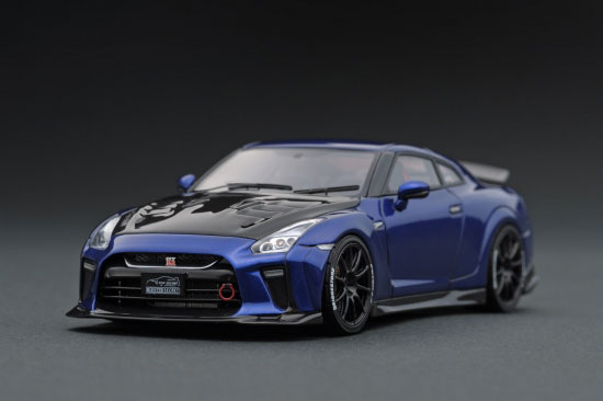 1/43 TOP SECRET GT-R (R35) Blue Metallic[イグニッションモデル