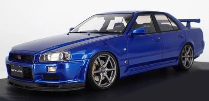 1/43 Nissan Skyline 25GT Turbo (ER34) Blue Metallic[イグニッション