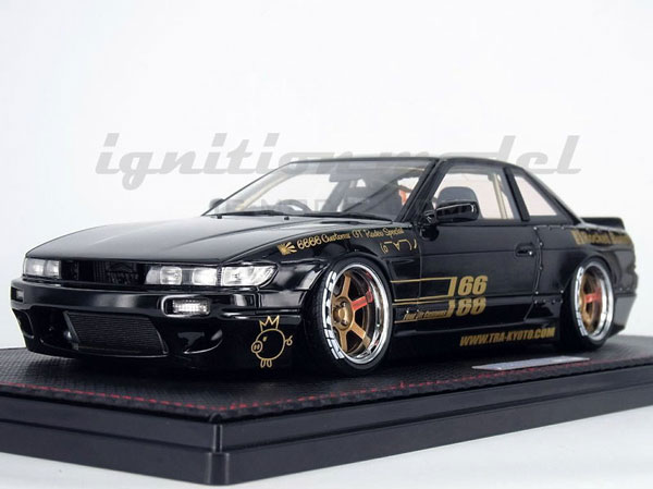 1/18 Rocket Bunny S13 V1 Black[イグニッションモデル]【送料