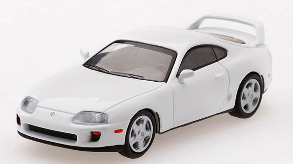 1/64 Toyota スープラ(JZA80) スーパーホワイト(左ハンドル)[MINI GT