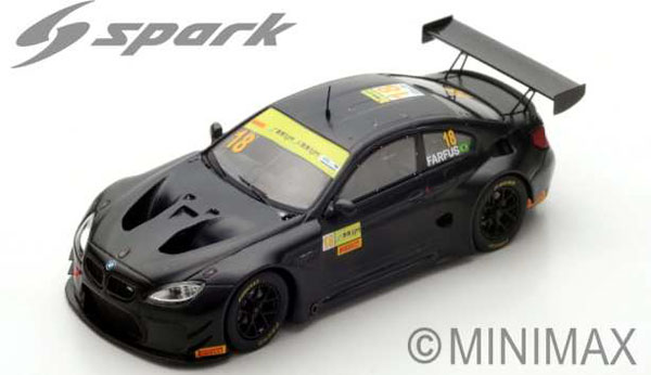 1/18 BMW M6 GT3 No.18 - BMW Team Schnitzer - FIA GT World Cup Macau 2017  Augusto Farfus[スパーク]《在庫切れ》