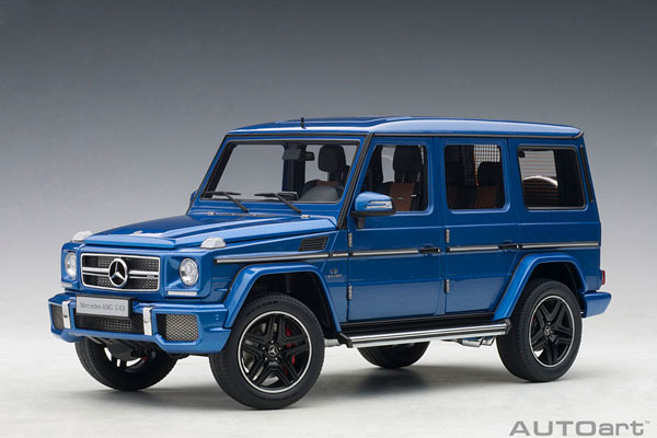 1/18 メルセデス・AMG G63 2017 (メタリック・ブルー)[オートアート