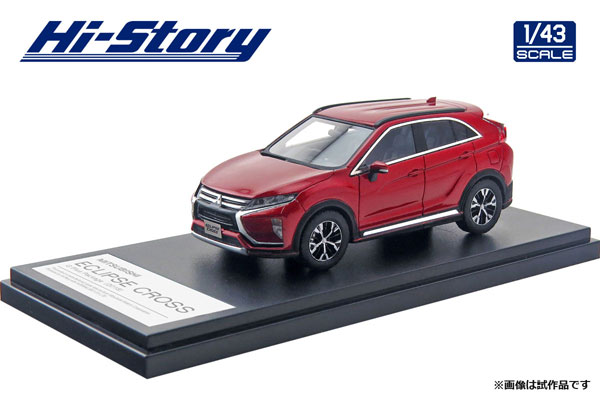 1/43 MITSUBISHI ECLIPSE CROSS G Plus Package (2018) レッド