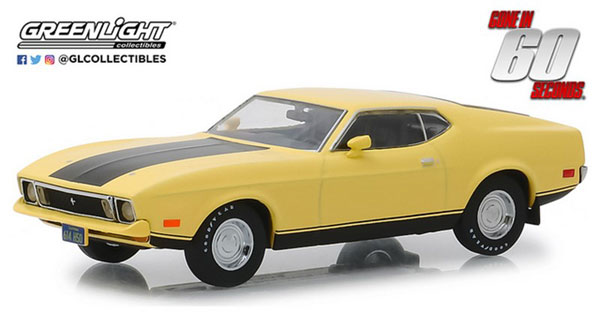 1/43 Gone in Sixty Seconds (1974) - 1973 Ford Mustang Mach 1 “Eleanor”[グリーンライト]《在庫切れ》