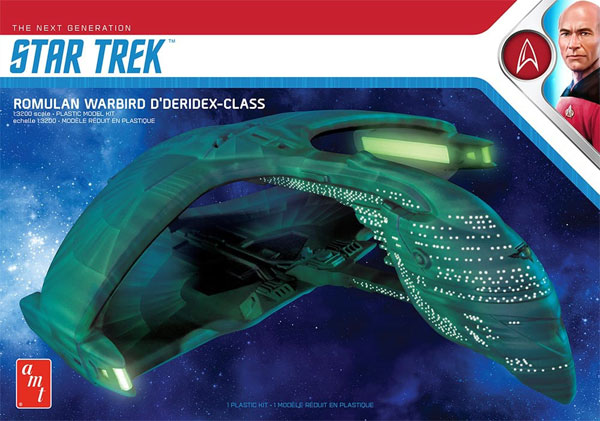 新スター・トレック 1/3200 ロミュラン ウォーバード ディデリデクスクラス プラモデル[AMT]《０３月予約※暫定》