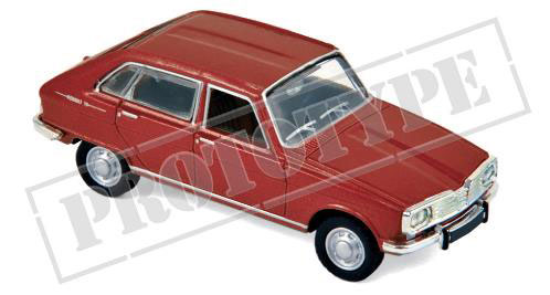 1/87 ルノー 16 Super 1966 ダークレッド[ノレブ]《在庫切れ》