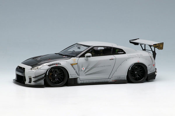 1/43 LB☆WORKS GT-R Type 2 2017 マットグレー[メイクアップ]【送料