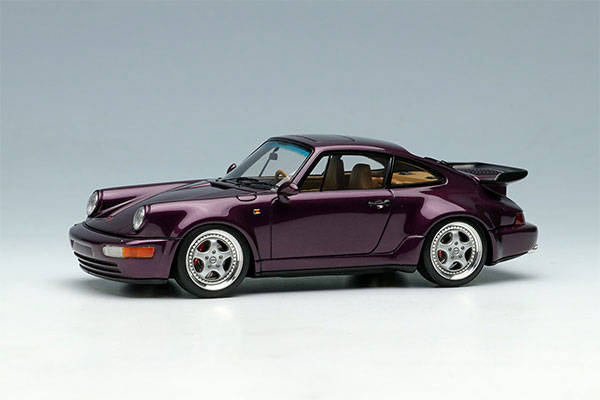 1/43 ポルシェ911(964) ターボ3.6 1993 アメジストメタリック(タン