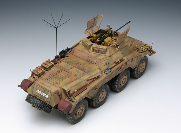 1/35 WW.II ドイツ軍 Sd.kfz.234/1 8輪重装甲偵察車 2cm砲搭載型