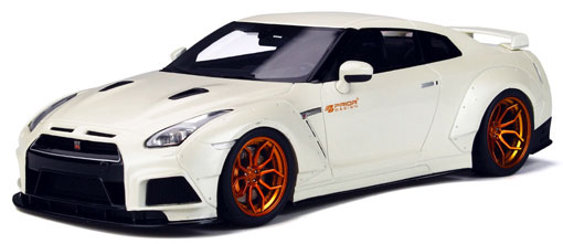 GT SPIRIT 1/18 プライア デザイン PD750WB 日産 GT-R 1/18 プライア デザイン PD750WB (日産 GT-R) パールホワイト[GT