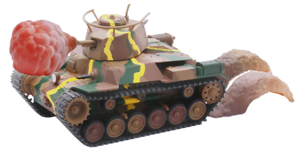 ちび丸ミリタリーシリーズ No.5 EX-1 九七式中戦車 チハ 57mm