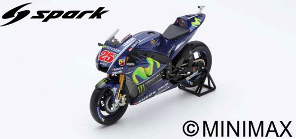 1/12 ヤマハ YZR-M1 No.25 Team Movistar Yamaha 2017 Maverick Vinales[スパーク]《在庫切れ》