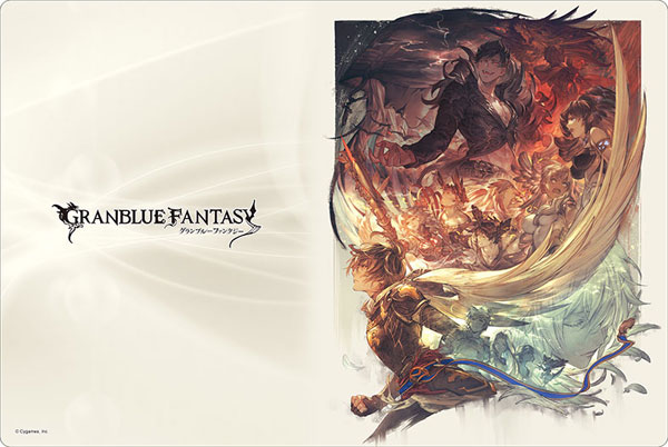 ラバーマット 5周年キービジュアル　グランブルーファンタジー Amazon.co.jp: ラバーマット 5周年キービジュアル グランブルー
