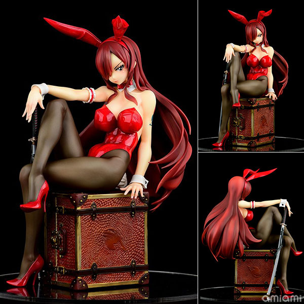 FAIRY TAIL エルザ・スカーレット Bunny girl_Style/type rosso 1/6 完成品フィギュア[オルカトイズ]