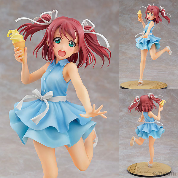 【中古】【特典】ラブライブ！サンシャイン！！ 黒澤ルビィ Blu-rayジャケットVer. 1/7 完成品フィギュア(A-on STORE限定)[With Fans！]