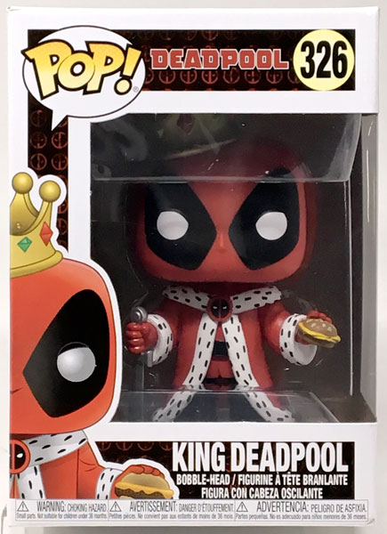 【中古】(本体B/箱B)ポップ！ 『マーベル・コミック』「デッドプール・プレイタイム」デッドプール(キング版)(トイサピエンス限定)[ファンコ]《発売済・在庫品》