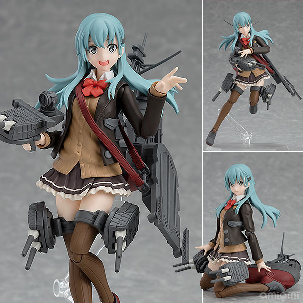 【中古】【特典】figma 艦隊これくしょん -艦これ- 鈴谷改二(GOOD SMILE ONLINE SHOP限定)[マックスファクトリー]