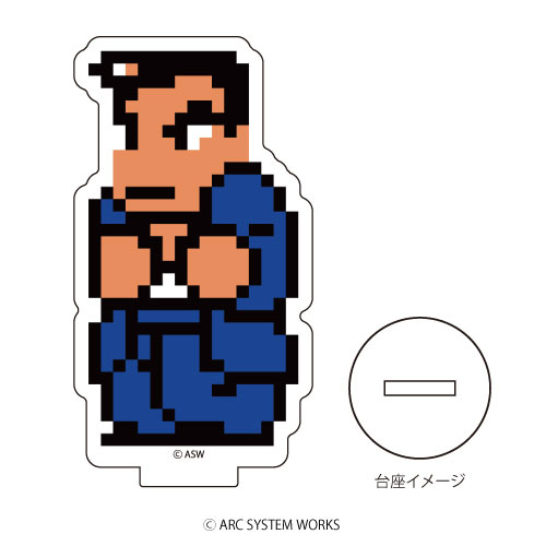 アクリルぷちスタンド「熱血硬派くにおくん」02/りき(ドット絵)[A3]《在庫切れ》