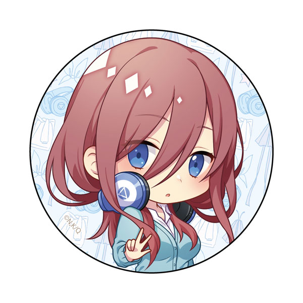 TVアニメ「五等分の花嫁」 カンバッジ 中野三玖 デフォルメver