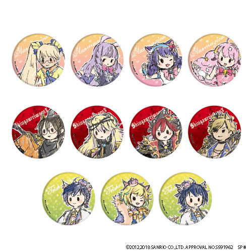 缶バッジ「SHOW BY ROCK！！」02/グラフアート 6BOX (66個) 缶バッジ「SHOW BY ROCK！！」02/グラフアート 11個入りBOX[A3]《在庫